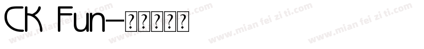 CK Fun字体转换